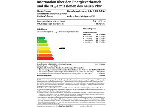 Ansicht 3 - Gebrauchtwagen Fahrzeug, Modell Juke der Marke Nissan von Verkäufer Auto Bremer GmbH