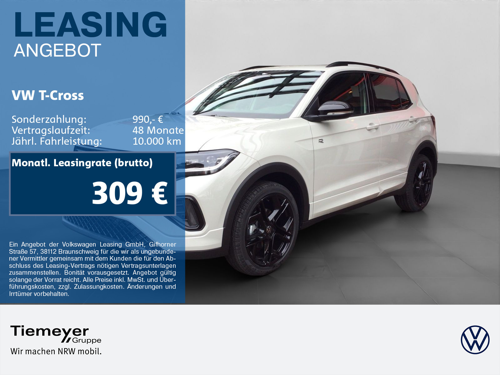 Volkswagen T-Cross 1.0 TSI