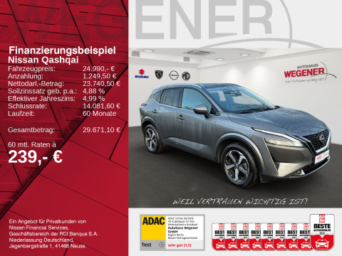 Ansicht 2 - Gebrauchtwagen Fahrzeug, Modell Qashqai der Marke Nissan von Verkäufer Autohaus Wegener Berlin GmbH - Filiale Wittenau