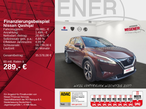 Ansicht 2 - Gebrauchtwagen Fahrzeug, Modell Qashqai der Marke Nissan von Verkäufer Autohaus Wegener Berlin GmbH - Filiale Spandau