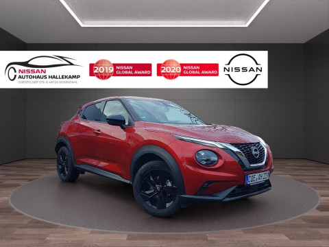 Automodell: Juke in der Farbe rot
