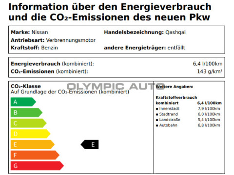 Ansicht 2 - Gebrauchtwagen Fahrzeug, Modell Qashqai der Marke Nissan von Verkäufer Olympic Auto GmbH