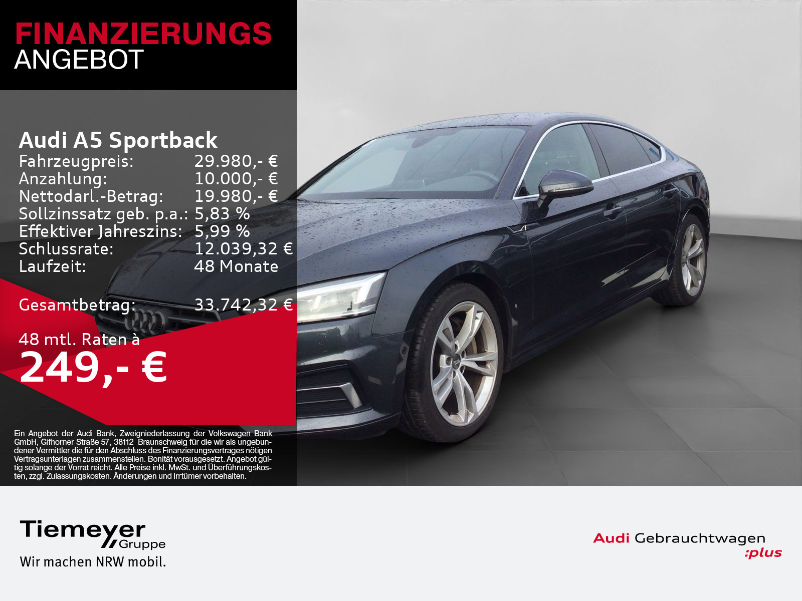 Audi A5 Sportback 2.0