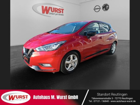 Ansicht 1 - Gebrauchtwagen Fahrzeug, Modell Micra der Marke Nissan von Verkäufer Autohaus Martin Wurst GmbH Reutlingen