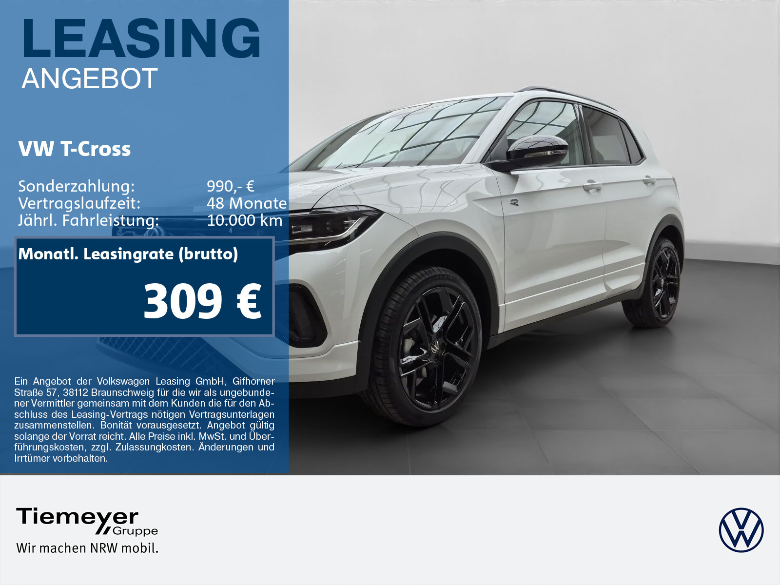 Volkswagen T-Cross 1.0 TSI