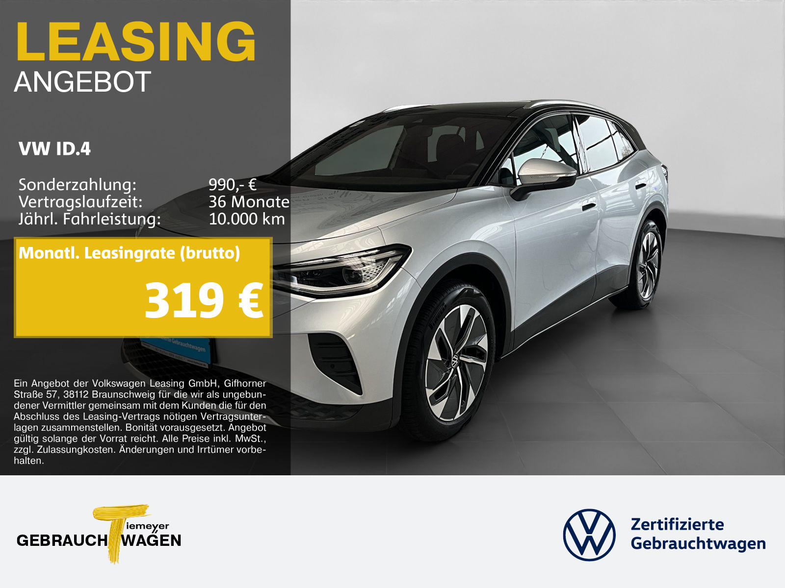 Volkswagen ID.4 PURE PANO