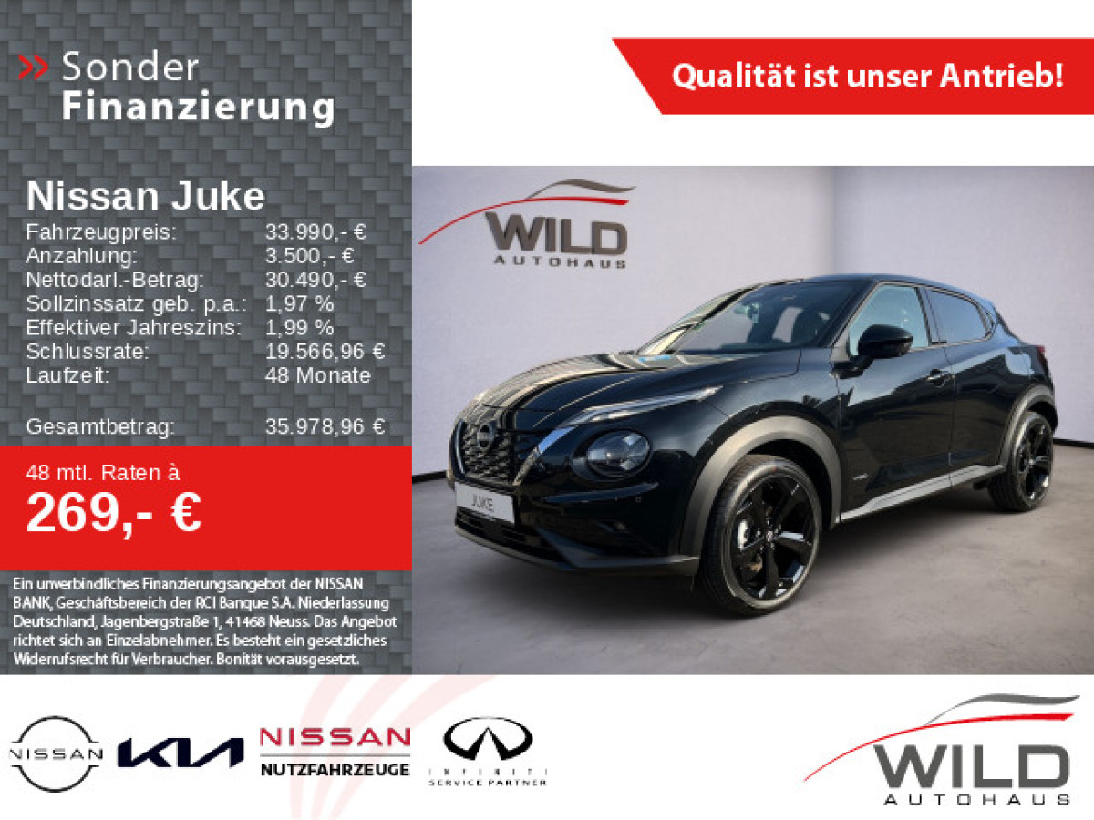 Ansicht 1 - Neuwagen Fahrzeug, Modell Juke der Marke Nissan von Verkäufer Autohaus Wild GmbH