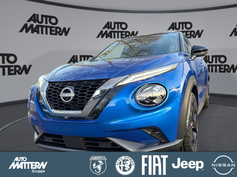 Automodell: Juke in der Farbe blau