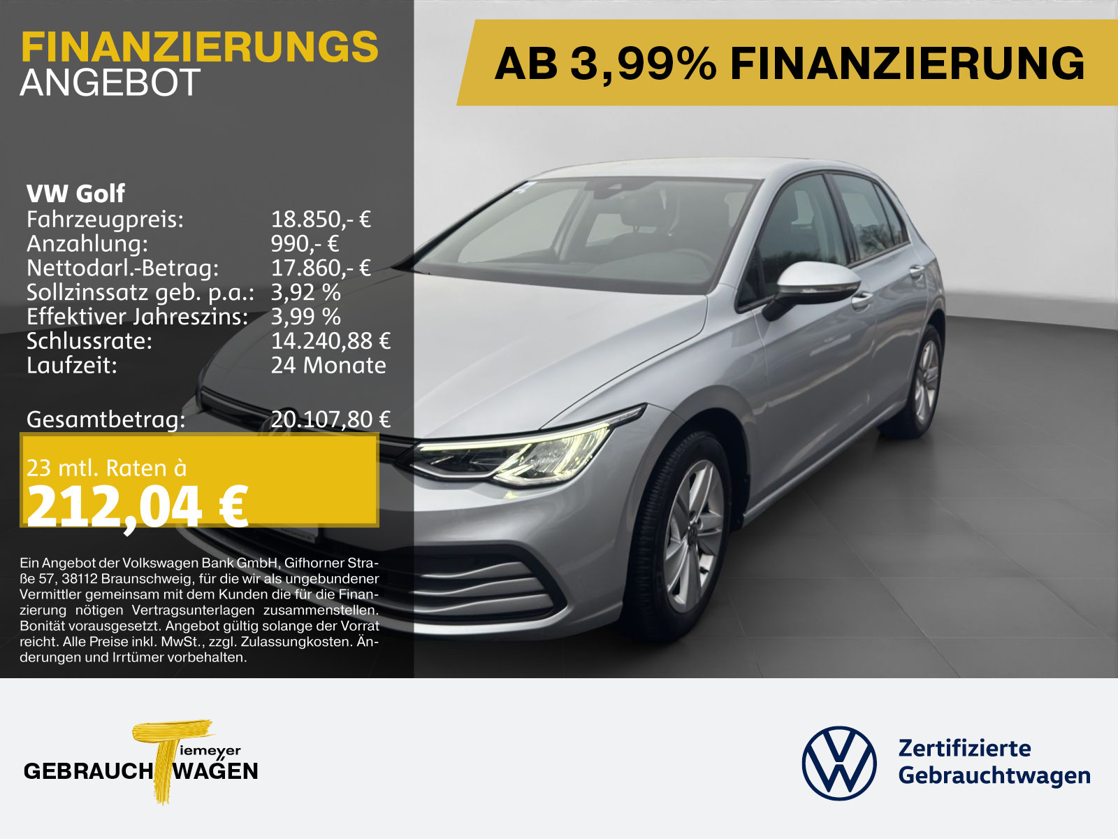 Volkswagen Golf 1.5 TSI