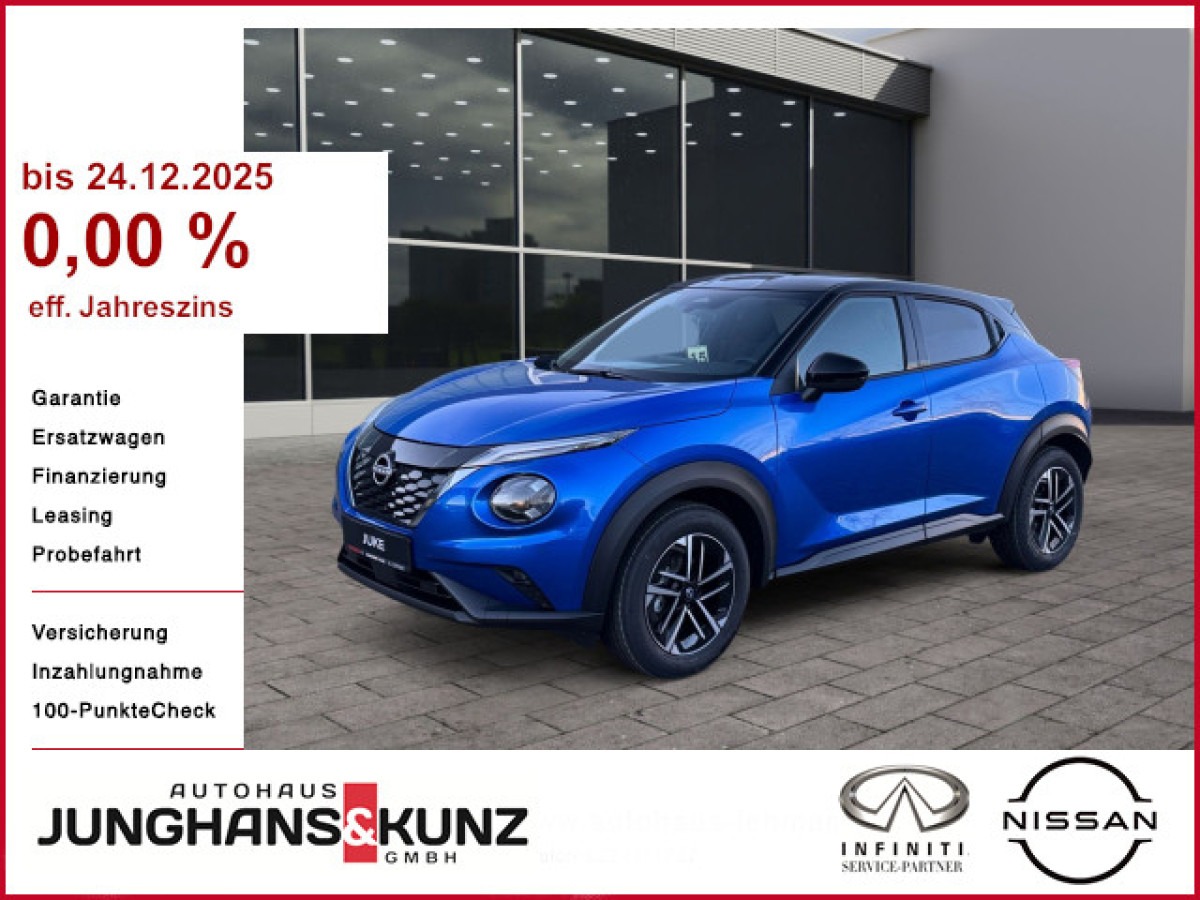 Ansicht 1 - Neuwagen Fahrzeug, Modell Juke der Marke Nissan von Verkäufer Autohaus Junghans & Kunz GmbH