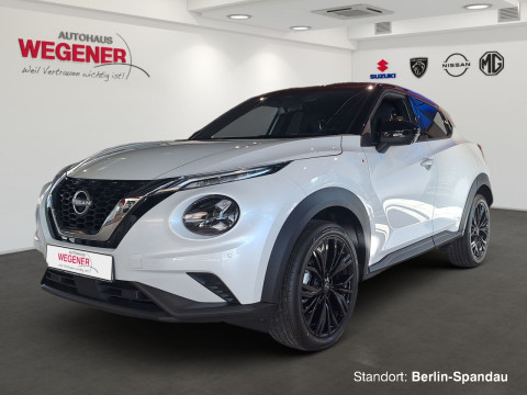 Automodell: Juke in der Farbe weiß