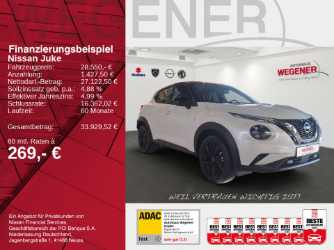 Ansicht 2 - Gebrauchtwagen Fahrzeug, Modell Juke der Marke Nissan von Verkäufer Autohaus Wegener Berlin GmbH - Filiale Spandau
