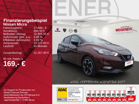 Ansicht 2 - Gebrauchtwagen Fahrzeug, Modell Micra der Marke Nissan von Verkäufer Autohaus Wegener GmbH - Filiale Ludwigsfelde