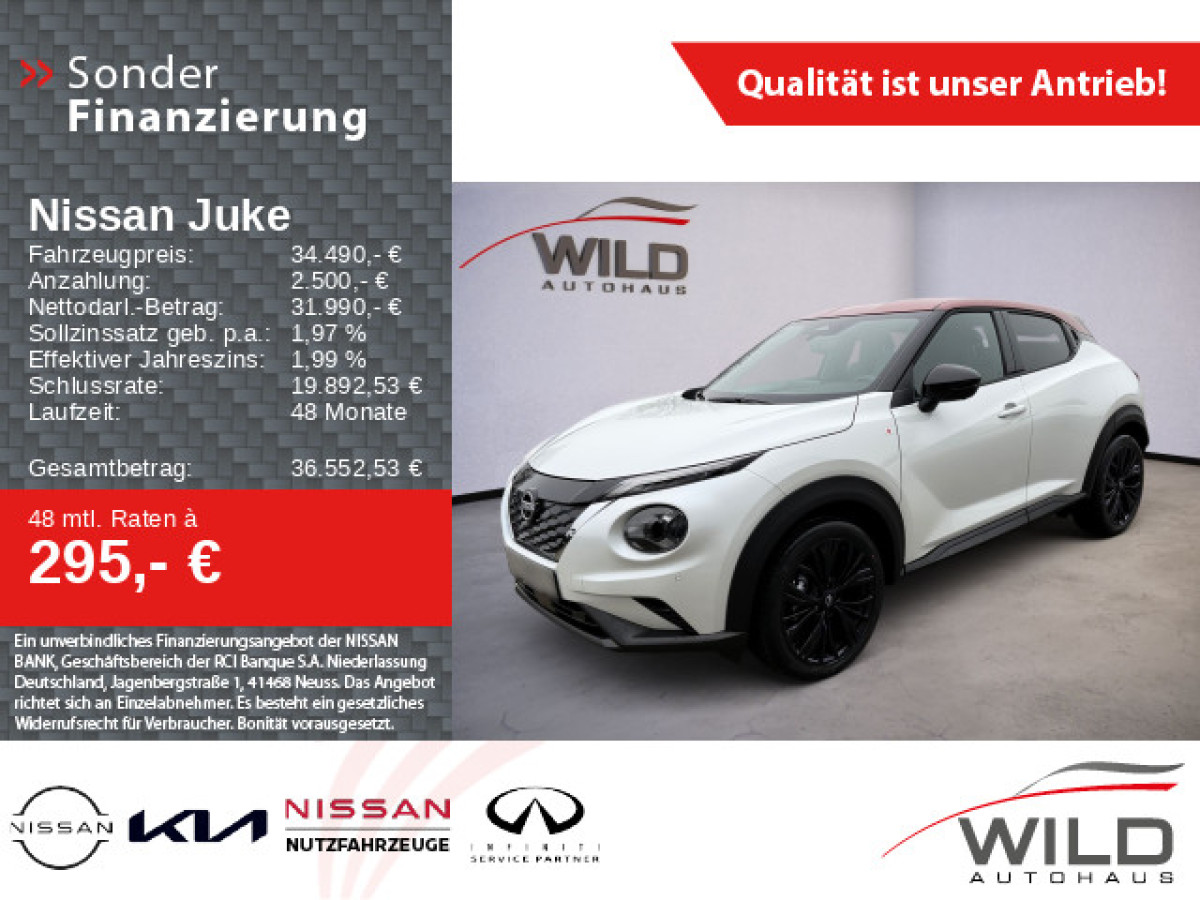 Ansicht 1 - Neuwagen Fahrzeug, Modell Juke der Marke Nissan von Verkäufer Autohaus Wild GmbH