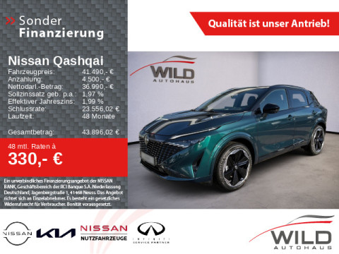 Ansicht 1 - Neuwagen Fahrzeug, Modell Qashqai der Marke Nissan von Verkäufer Autohaus Wild GmbH