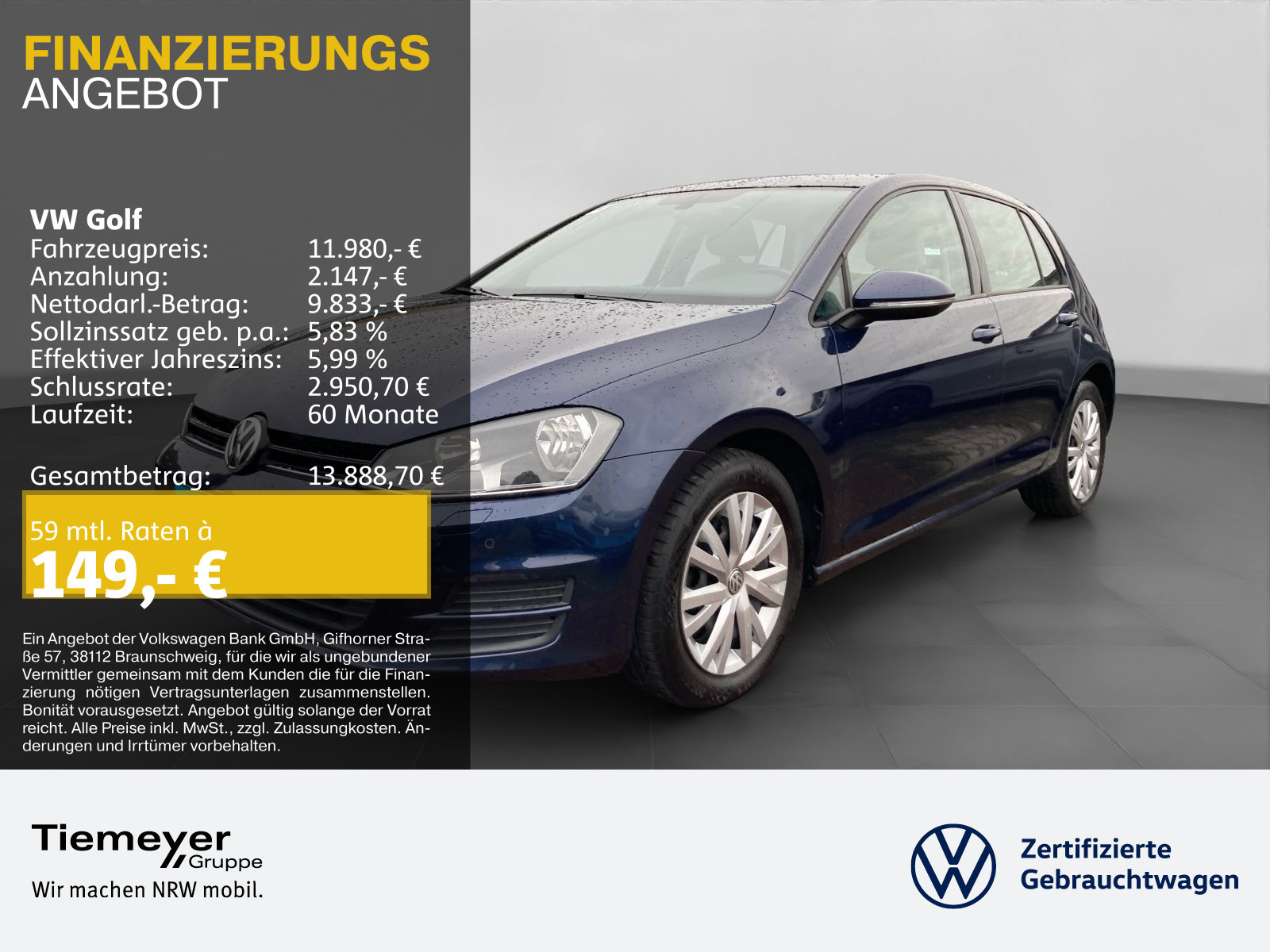 Volkswagen Golf 1.4 TSI