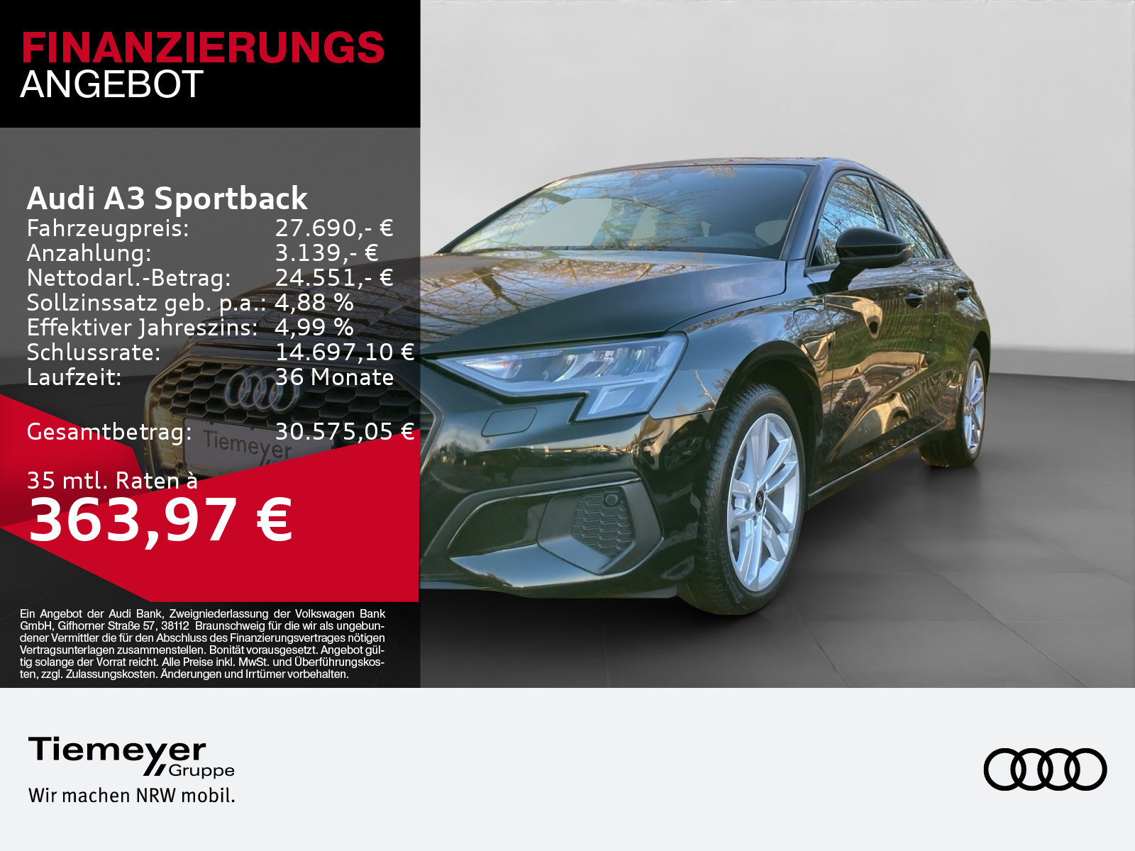 Audi A3 Sportback 40