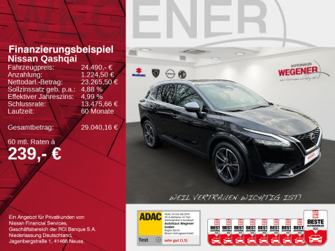 Ansicht 2 - Gebrauchtwagen Fahrzeug, Modell Qashqai der Marke Nissan von Verkäufer Autohaus Wegener Berlin GmbH - Filiale Wittenau