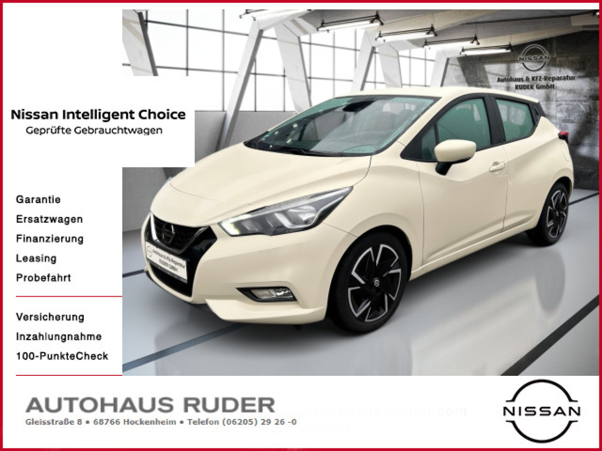 Ansicht 1 - Gebrauchtwagen Fahrzeug, Modell Micra der Marke Nissan von Verkäufer Autohaus und Kfz-Reparatur Ruder GmbH