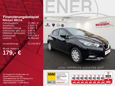 Ansicht 2 - Gebrauchtwagen Fahrzeug, Modell Micra der Marke Nissan von Verkäufer Wegener Automobile GmbH - Filiale Potsdam