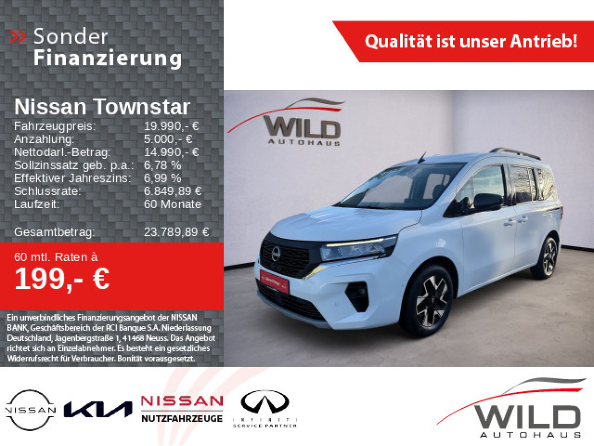 Ansicht 1 - Gebrauchtwagen Fahrzeug, Modell Townstar der Marke Nissan von Verkäufer Autohaus Wild GmbH