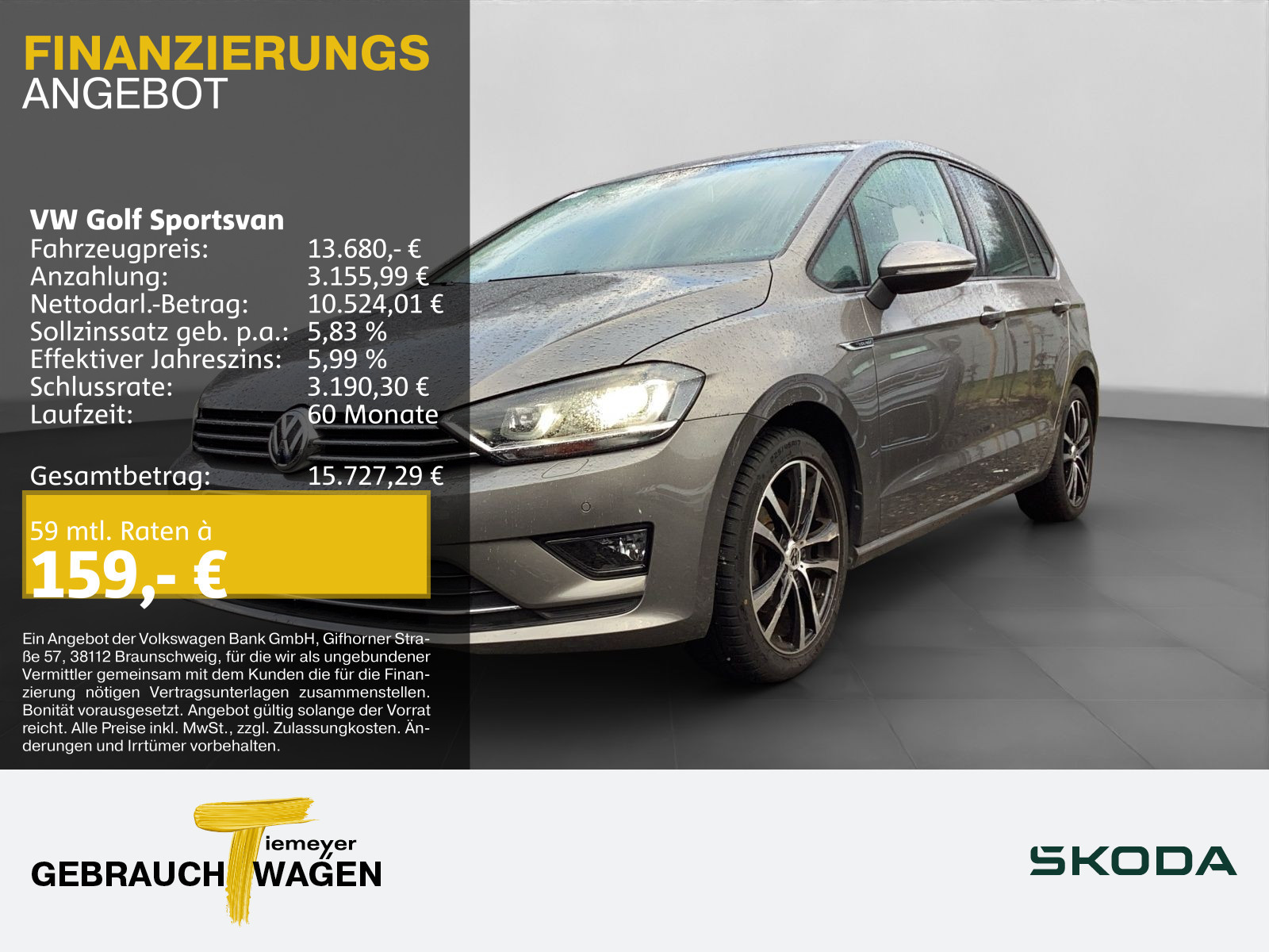 Volkswagen Golf Sportsvan 1.4