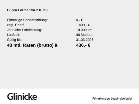 Cupra Formentor - Formentor 2.0 TSI 4Drive, NAVI, RFK, LED