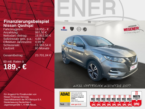 Ansicht 2 - Gebrauchtwagen Fahrzeug, Modell Qashqai der Marke Nissan von Verkäufer Wegener Automobile GmbH - Filiale Potsdam