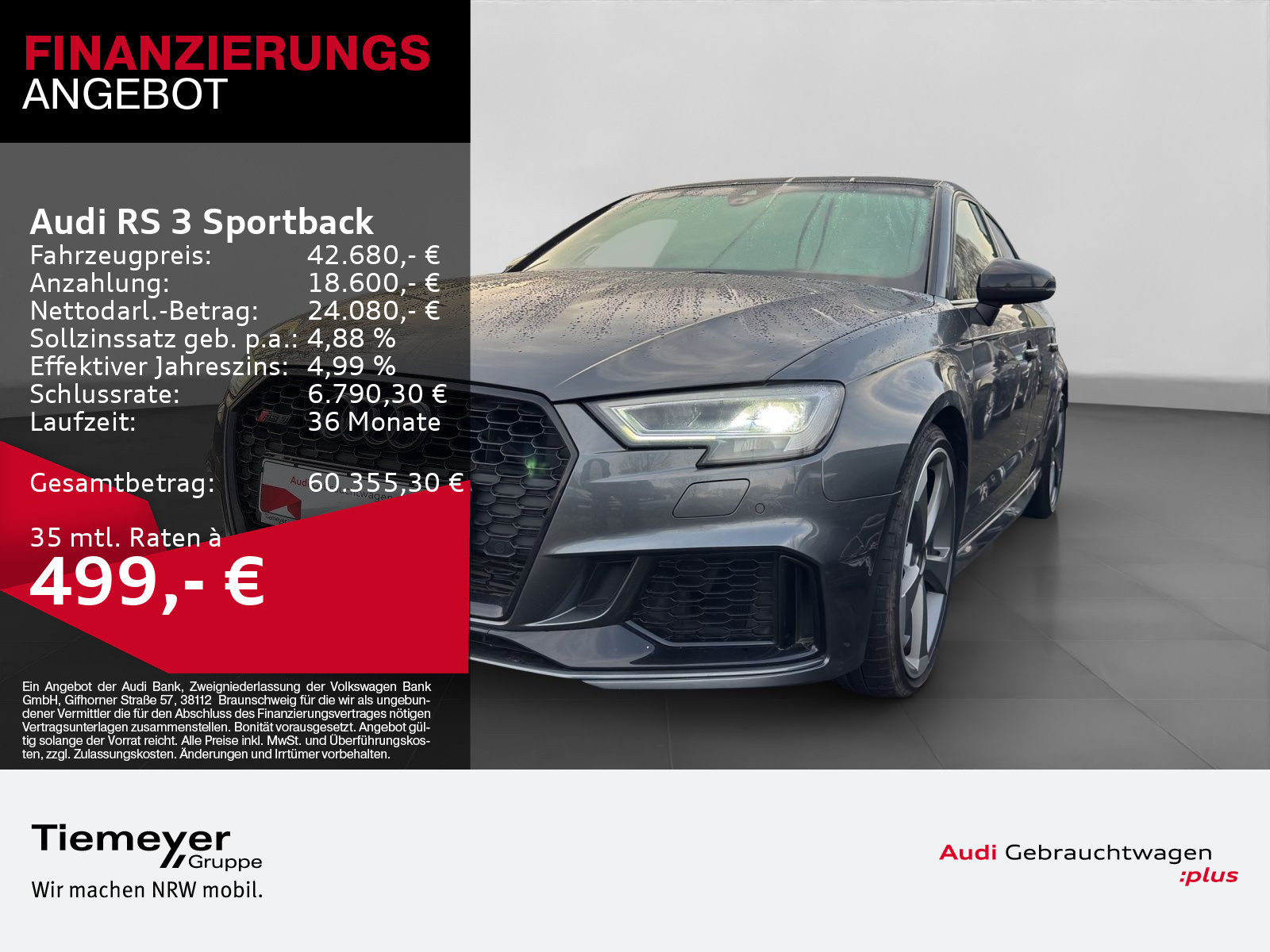 Audi RS3 Sportback TFSI