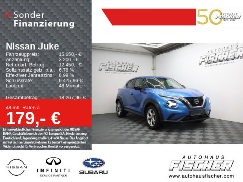 Ansicht 1 - Gebrauchtwagen Fahrzeug, Modell Juke der Marke Nissan von Verkäufer Autohaus Fischer GmbH