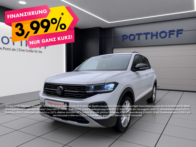 Bild 0: Volkswagen T-Cross 1.0 TSI GOAL NAVI KLIMA PDC SHZG
