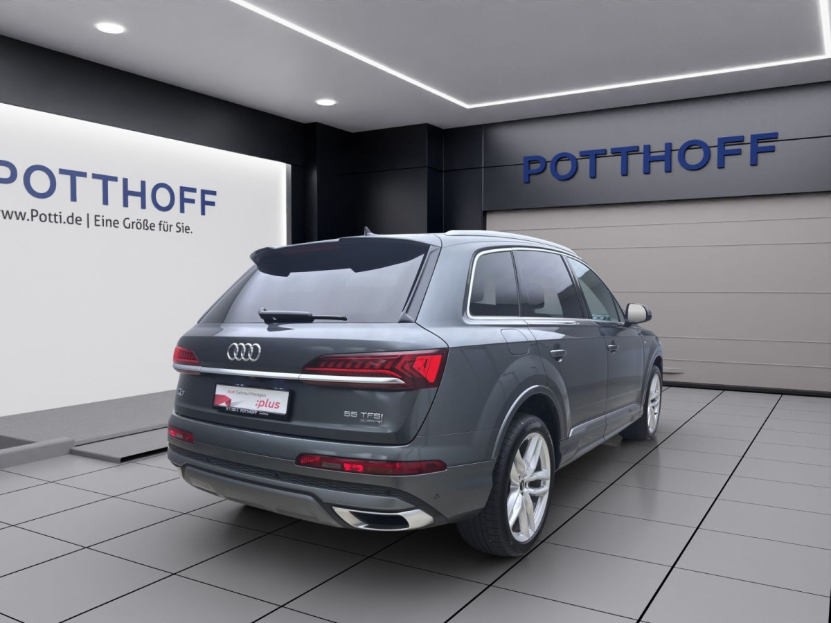 Thumb 4: Audi Q7 55 TFSI Q S LINE PANO AHK MATRIX KAMERA