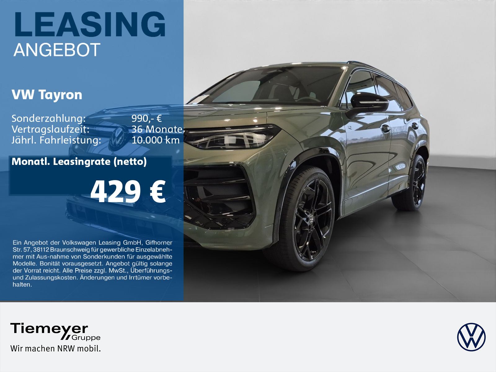 Volkswagen Tayron 2.0 TSI