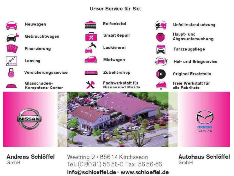 Ansicht 2 - Gebrauchtwagen Fahrzeug, Modell Qashqai der Marke Nissan von Verkäufer Andreas Schlöffel GmbH