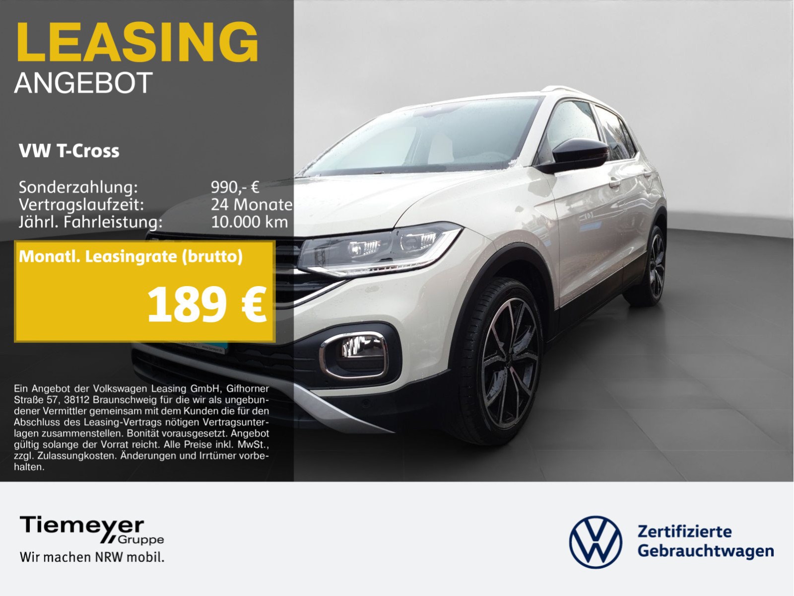 Volkswagen T-Cross 1.0 TSI