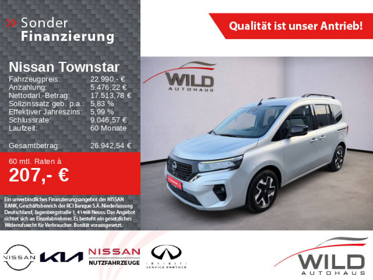 Ansicht 1 - Gebrauchtwagen Fahrzeug, Modell Townstar der Marke Nissan von Verkäufer Autohaus Wild GmbH