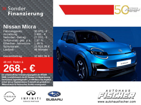 Ansicht 1 - Neuwagen Fahrzeug, Modell Micra der Marke Nissan von Verkäufer Autohaus Fischer GmbH