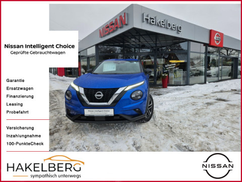 Automodell: Juke in der Farbe blau