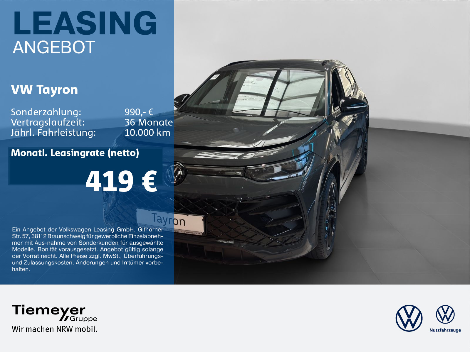 Volkswagen Tayron 2.0 TSI