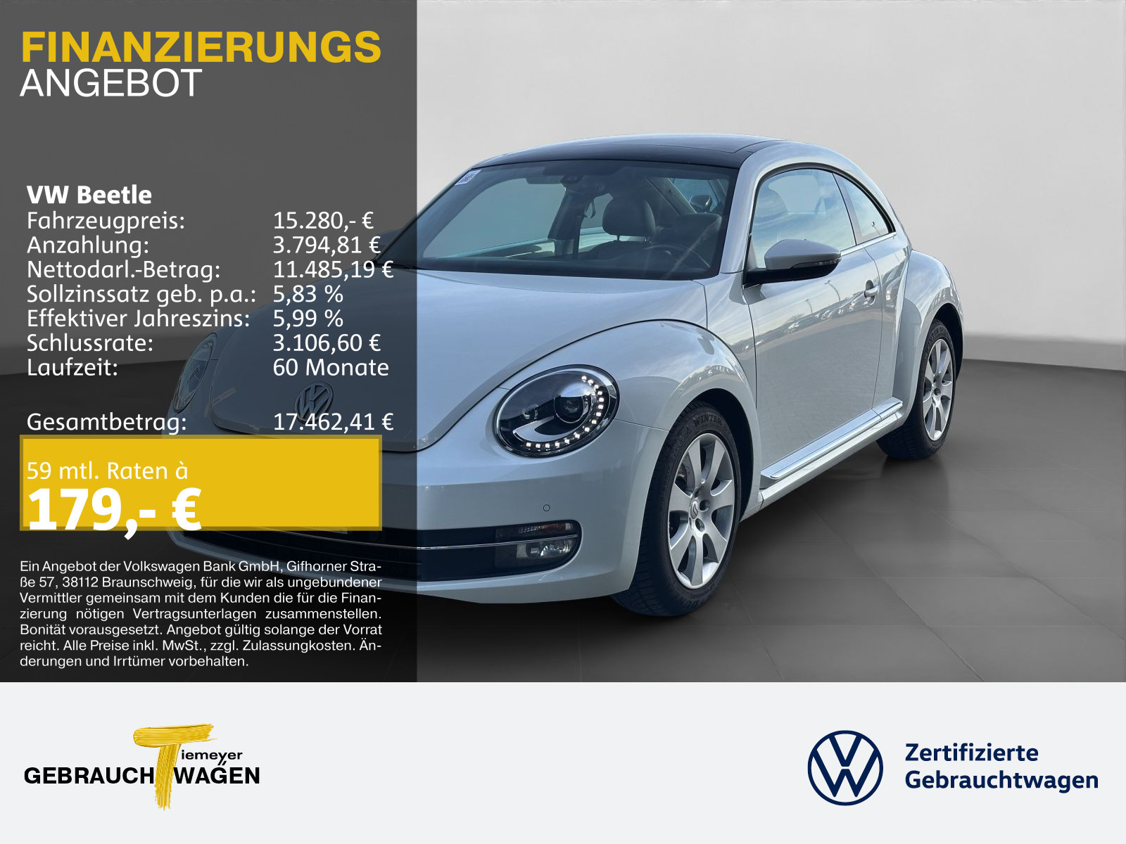 Volkswagen Beetle 1.4 TSI