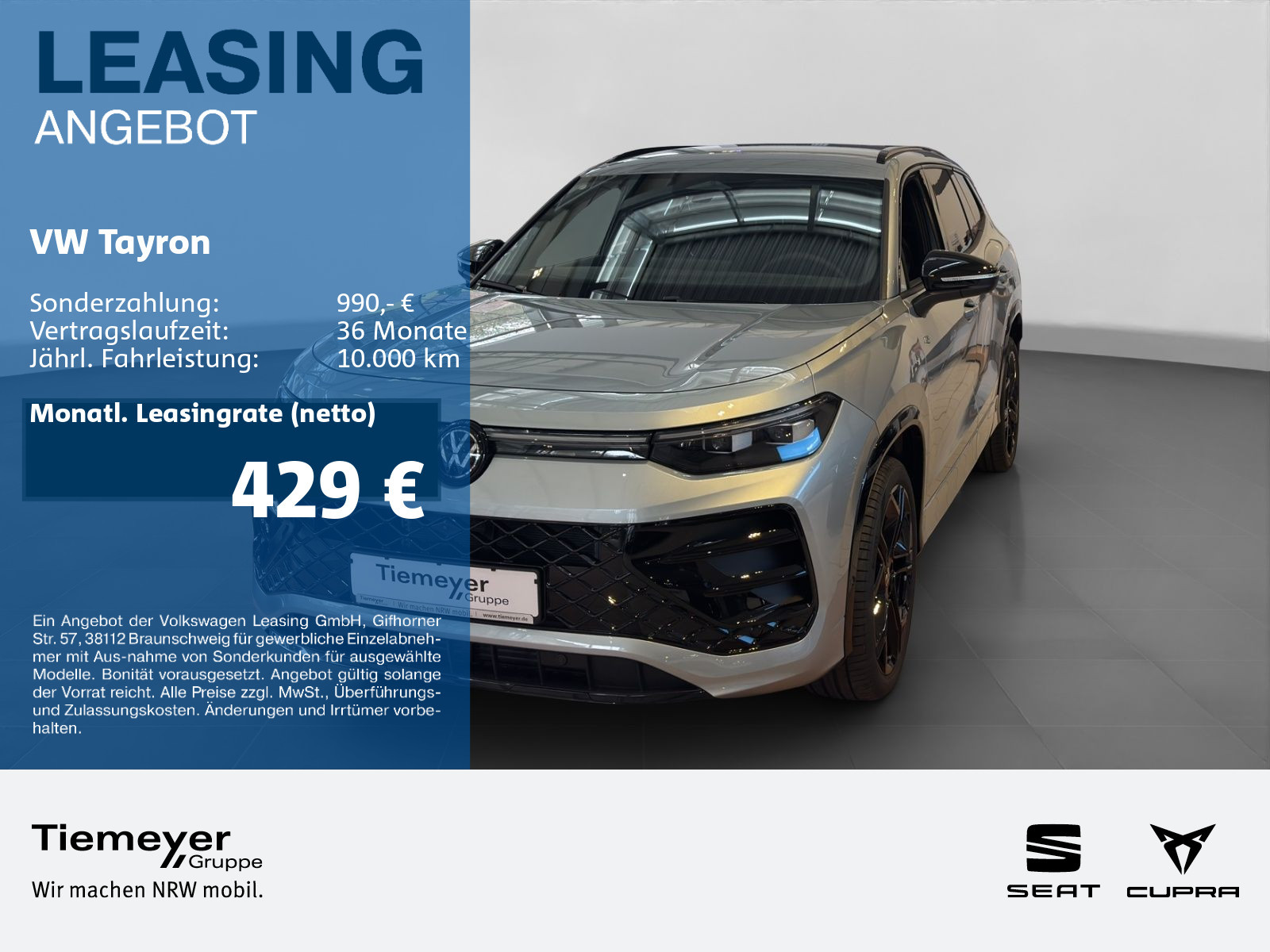 Volkswagen Tayron 2.0 TSI