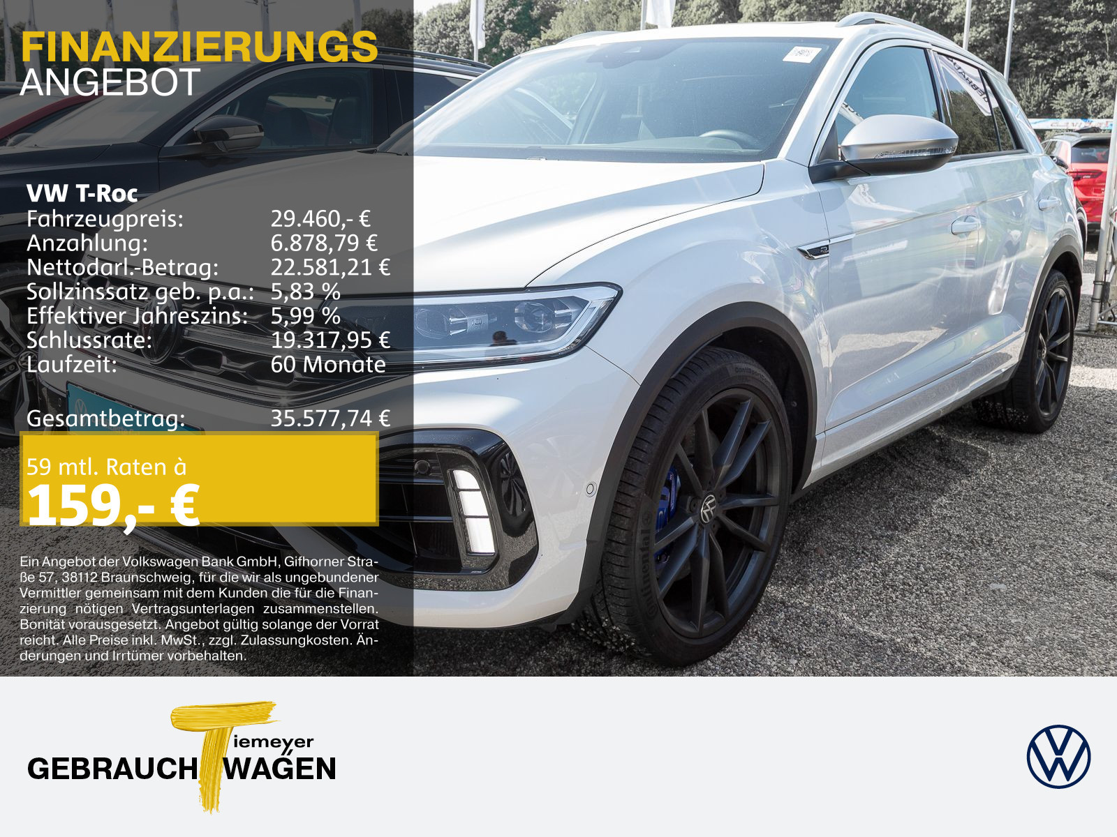 Volkswagen T-Roc R TITAN-ABGAS Volkswagen T-Roc R TITAN-ABGAS