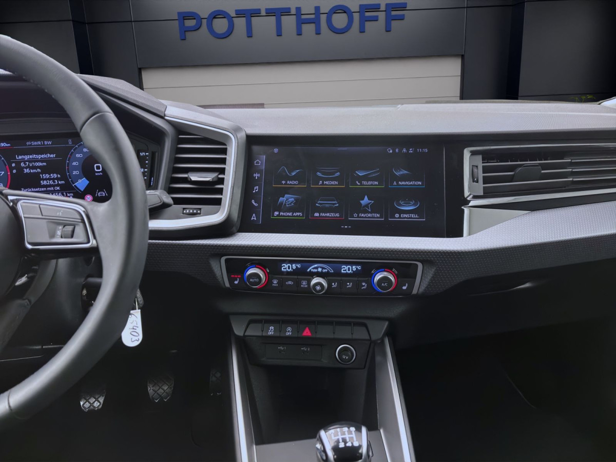 Thumb 13: Audi A1 Sportback 30 TFSI ADVANCED SITZHZG PDC KLIMA