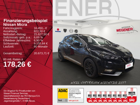 Ansicht 2 - Gebrauchtwagen Fahrzeug, Modell Micra der Marke Nissan von Verkäufer Autohaus Wegener Berlin GmbH - Filiale Spandau