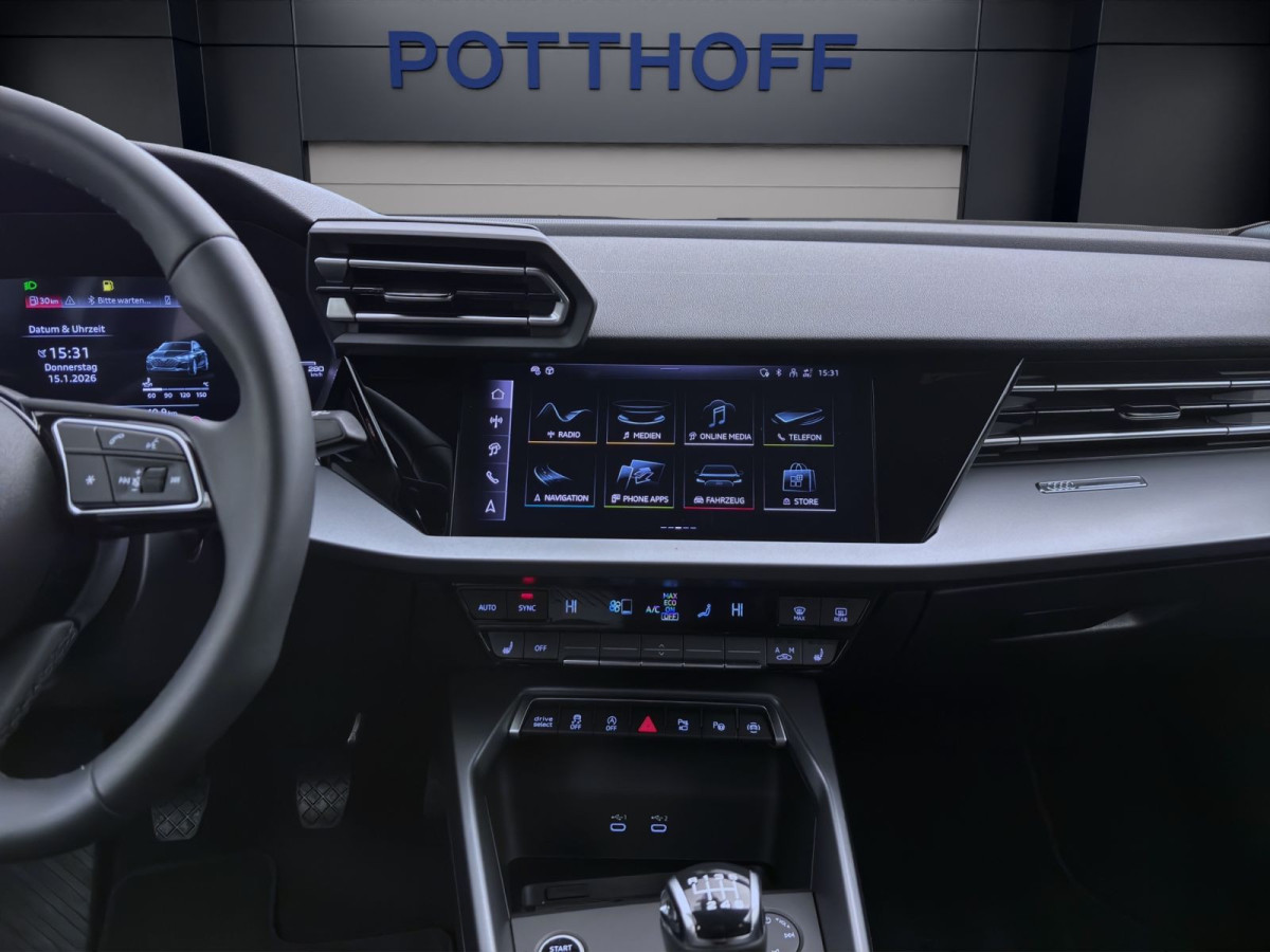 Thumb 13: Audi A3 Sportback 30 TDI ADVANCED NAVI LED KAMERA HuD