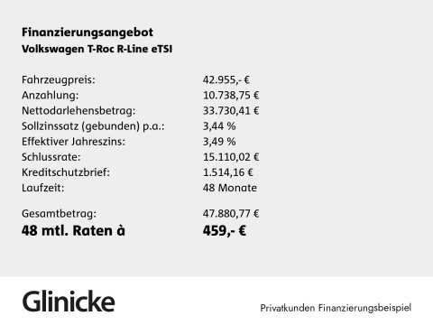 Volkswagen T-Roc - T-Roc R-Line 150 PS DSG | HUD | NAVI | Ahzv. uvm.