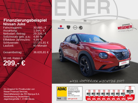 Ansicht 2 - Gebrauchtwagen Fahrzeug, Modell Juke der Marke Nissan von Verkäufer Autohaus Wegener GmbH - Filiale Ludwigsfelde