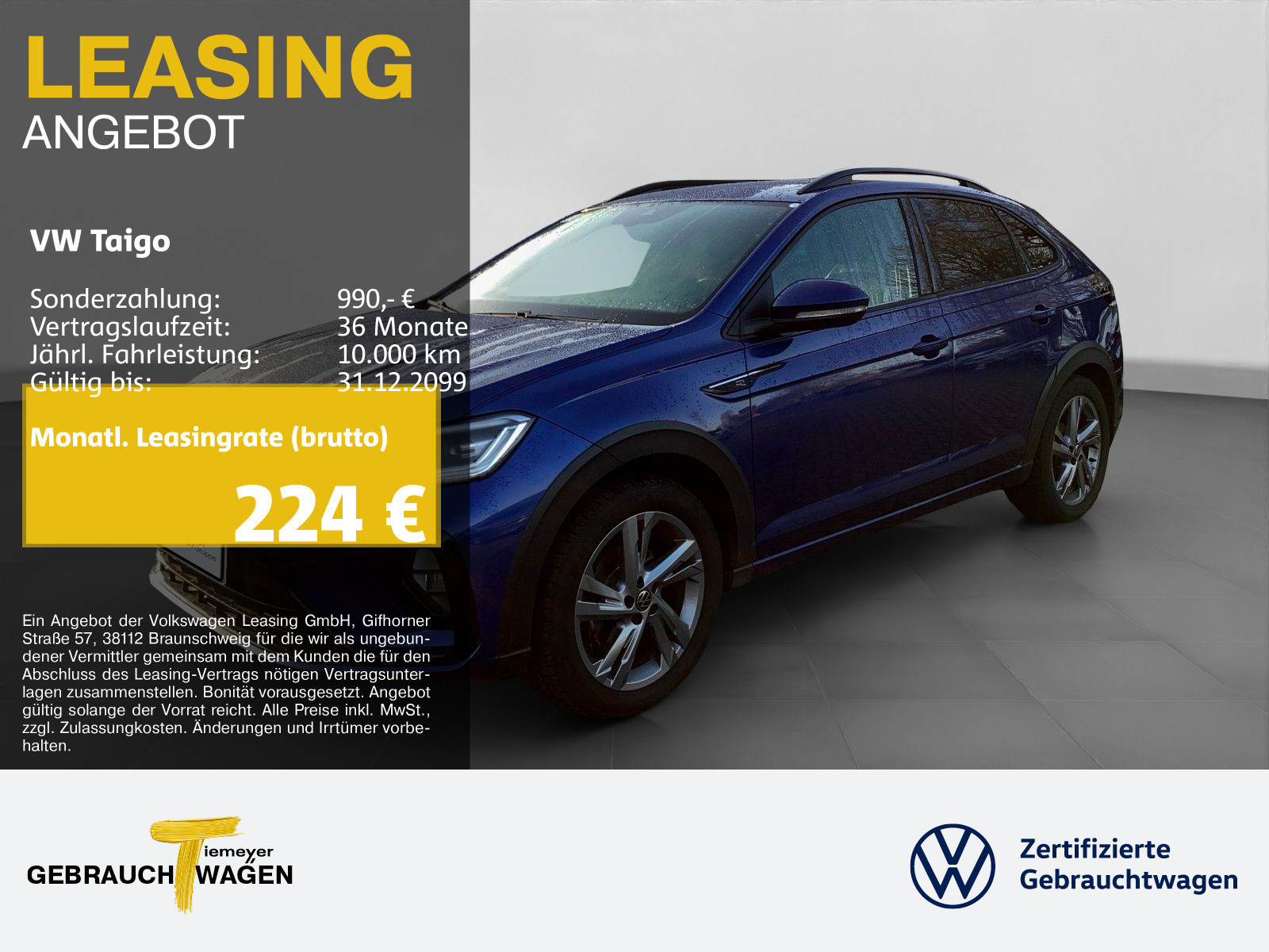 Volkswagen Taigo 1.0 TSI