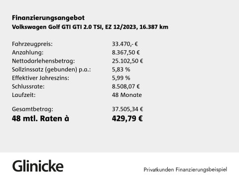 Volkswagen Golf GTI - Golf VIII GTI Clubsport 2.0 TSI DSG, RFK, LED