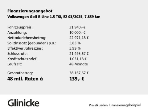 Volkswagen Golf - Golf VIII 1.5 TSI R-Line DSG Kamera+ACC+LED+Harman+PDC